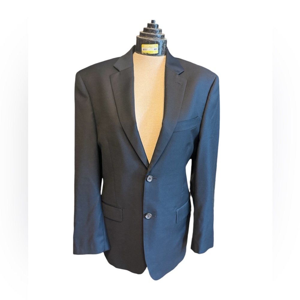 Ralph by Ralph Lauren Black Suit Coat/ Men’s‎ 100% Wool
